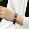 Bangle JoursNeige Fluorite Natural Stone Bracelet Original Hand Row Colorful Fashion Bracelets For Women Men Jewelry