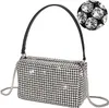 Bolso de noche con diamantes de imitación para mujer, bolsos de mano, bolsos cruzados con hombros brillantes, bolsos, envío por DHL