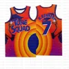 23 Michael NCAA 2021 Movie Space Jam Tune Squad basketbalshirt blauw 1/3 Tweety 10 Lola!Taz 7 R.RUNNER Lebron 6 James 1 Bugs Zwart