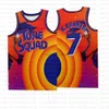 23 Michael NCAA 2021 Movie Space Jam Tune Squad Basketball Jersey Blue 1/3 Tweety 10 Lola! Taz 7 R.Runner LeBron 6 James 1 Bugs Black