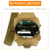Torby taktyczne worka na klatkę piersiową Wojskowe na zewnątrz męskie torby na ramię mini pakiet mała podróżowa torba telefoniczna