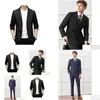 Abiti da uomo Blazer K-3296-Regali Perpass primaverili e autunnali Set di abiti da servizio Performance in studio Coro Esami d'arte per giovani Drop Deliv Otorn