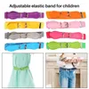 Support de taille 9 PCS enfants A réglable à ceinture élastique