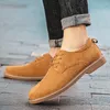 Casual Shoes Suede Loafers Leather Men loafer Fashion Slip On Mane Man Party Wedding Footwear Big Size 38-46