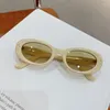 Sunglasses French Style Sunglasess Women Oval Shape UV400 Protection Female Sun Glasses European American Girls Eyewear