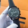 Chronograph SUPERCLONE Watch Watches Wristwatch Luxury Fashion Designer Platform Independently Drill Shrimp Skin and 6-needle Steel Beltmens 371