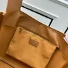 Damenmodedesigner Echtleder Braun Schwarz Tragetaschen Mode Frenchlazy Style Lässige Handtasche Große Kapazität Damen Luxus-Einkaufstasche