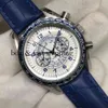 Chronograaf SUPERCLONE Horloge Horloges Pols Luxe Modeontwerper Automatisch Mechanisch Chaoba Vijf Naald Wit Gezicht Automatisch Cw028 Heren montredelu