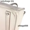 Ko läder totes handväska 40 cm väska hac 40 handgjorda toppkvalitet togo läder kvalitet äkta stor handväska full handsewn med logotyp slivhårdvara qq yvr2