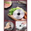 FORERE Home Meat 200W Electric Cooked Food Slicer, with Two Detachable 7.5 Inch (approximately 19.1 Cm) Blades, 0-15 Thick Knobs for Cutting Cooked Food, Meat,