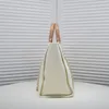 Casual tote pérolas carta lona saco de praia moda verão luxo designer branco preto grande shouler boêmio boho bolsas mulheres contas correntes sacos