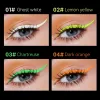 Eyeliner 8 färger set neon flytande eyeliners makeup festival långvarig lyser uv lätt diamant shine smidig modeparty jul