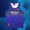 Gym Running Leisure Sports Training ärmlös Snabbtorkad muskel Dumbell H-formad Summer Slim Fit Never Stop Tank Top