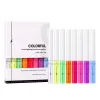 Eyeliner 8 Colors Set Neon Liquid Eyeliners Makeup Festival Long Lasting Glows UV Light Diamond Shine Smooth Fashion Party Christmas