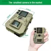 Hunting Trail Cameras SG520-D 37MP 4K Video Dual Flash Red and White LED Portable Camera Mini Game Captures Colors or B W Images Q240321