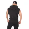 Mannen Tank Tops 2024 Merk Zomer Fitness Stringer Hoodies Spier Shirt Bodybuilding Kleding Gym Top Heren Sportieve Mouwloze Shirts