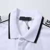 Men Polo Summer Casual T koszule Projektant męski polo liter druk mody #a2