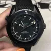 Relojes Diseñador de moda de lujo Mecánico automático de cuatro pin Electric Electric Black Full HS028 Mens Montredelu 449