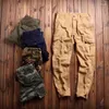 Männer Hosen Militärischen Stil Cargo Männer Casual Baumwolle Hosen Regelmäßige Dünne Bein Reißverschluss Street Fashion Taktische Mann Kleidung