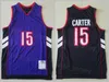 スローバックバスケットボールレトロのクリスポールジャージーヴィンテージドウェインウェイド3ジミーバトラー22ビンスカーター15スポーツファンのための通気性刺繍と縫製