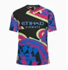 23 24 Haaland fjärde fotbollströjor Dragon Grealish Gvardiol Mans Cities Alvarez de Bruyne Foden City 4th 2023 2024 Fans Player Football Shirts Men Kid Kit Uniform