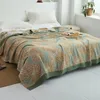 Decken Große Weiche Gestrickte Tagesdecke Auf Dem Bett Sommer Picknick Camping Decke Cobija Cobertor Zelt Wandern Quilt Baby Tröster