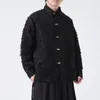 Chemises décontractées pour hommes Hommes Lâche Manches longues Noir Foncé Mode Vintage Surdimensionné Plus Taille Femmes Blouses Couple Vêtements Costumes