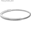 Bracelets porte-bonheur classique mode charme 925 en argent Sterling nouveau I-D ouvert Fit Original perles breloque bijoux à bricoler soi-même cadeaux Q240321