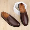 Casual Shoes Flats Light Penny Summer Leather Slip On Mens Man Moccasins Loafers Men Mocasines Designer Male Driving