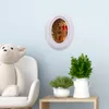 Frames Wood Picture Frame 7 Inch Classic Oval Po Wall Hanging Decoration Send Seamless Nail And