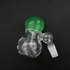 Burner Pipes 14mm 18mm Male and Female Heady Skull Glass Pipe Mini Pipe Oil Burner Pyrex Heady Glass Smoking Pipes SW102