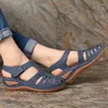 Casual Shoes Women Sandals Bohemian Style Summer For With Heels Gladiator Sandalias Mujer Elegant Wedges