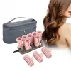 Tools 2.53CM 10 PCS/Set Hair Rollers Electric Tube Heated Roller Hair Curly Styling Sticks Tools Massage Roller Curlers Accessories