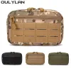 Tassen Oulyaln Molle Tactisch Zakje Heuptasje Compact Utility Pouche Militaire Heupriem Tas Medische Tas Telefoonhoesje Jachtaccessoire