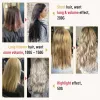 Extensions Moresoo I tip Hair Extensions Human Hair Keratin Fusion Brazilian Hair Extension Tips Straight Machine Made Remy Balayage Hair