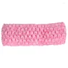 Accessoires pour cheveux 10 pièces/lot 4cm | Bandeau élastique en Crochet pour bébés filles, bandeaux tricotés en Spandex pour tout-petits, fleur