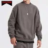 Mens Hoodies Sweatshirts Mens Hoodies Sweatshirts 500gsm tungvikt Fashion Mens Hoodies Ny Autumn Winter Winter Casual Thick Cotton Men Top Solid Color Hoodies Sweats