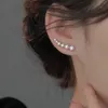 une paire de deux boucles d'oreilles la plus vendue avec crochet en zircon zigzag et créativité.Rangée de diamants scintillants pour femmes Qe8q