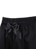 Pantaloncini da donna Kimydreama Gothic Lolita Pumpkin Summer Elastic Band Bowknot Lace Trim Floral Casual Bloomers