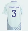 2024 Escócia Futebol Jersey 24 25 Seleção Escocesa MCGINN ROBERTSON ADAMS Camisa de Futebol Kit Infantil Conjunto Casa Azul Marinho Fora Branco 150 Anos Aniversário Especial