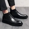 Mocassins à enfiler en maille noire pour hommes, chaussures décontractées de marque, de haute qualité, à la mode, polyvalentes, légères, chaussettes respirantes pour le travail