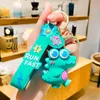 new dinosaur doll backpack keychain cartoon dinosaur pendant couple