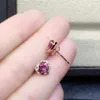 Stud Earrings KJJEAXCMY Fine Jewelry Natural Garnet 925 Sterling Silver Women Ear Studs Support Test Fashion Got Engaged Marry