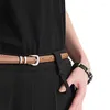 Cinture Cintura in vita per ragazze Harajuku con fibbia regolabile Cappotto femminile universale Abito in vita Eleganze Skinny