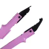 Connectors 1 Set Zwart/Roze Professionele Loof Stiletto Warmte Wand Verstelbare Temperatuur Klem Connectors Ijzer Voor Hair Extensions L611