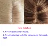 Toppers 15x16cm Hand Tied Silk Base Remy Real Clip In Human Hair Wig Toppers for Women Topper with Thinning Russian Human Hair Extension