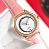 34x10mm Montre de Luxe Womens Watches Quartz Hareketi Çelik Kılıf Diamond Watch Wristwatches Relojes 01