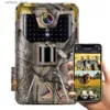 Trail Cameras Outdoor WiFi Application Bluetooth Control Track 4K Video Live Wildlife Hunting Camera WIFI900PRO 30MP Night Vision Photo Viewer Q240321