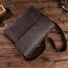 Tasche Retro herren Business Dokument Rindsleder Chinesischen Stil Mode Marke Hohe Qualität Luxus Persönlichkeit Schulter Taschen