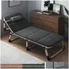 Camp Furniture Mti-Use Foldable Recliner Portable Office Bed Versatile No-Assembly Single For Home Outdoors Drop Delivery Sports Campi Otte1